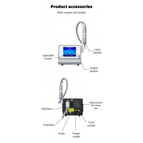 Portable Pico Laser Skin Carbon Peeling Tattoo Removal Nd Yag q Switched Picosecond Laser Pico Laser Machine 