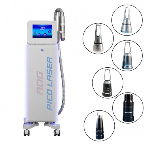 OEM ODM professional Pico diode pigment removal Q-switch Nd YAG carbon skin pigment tattoo removal machine CE factory