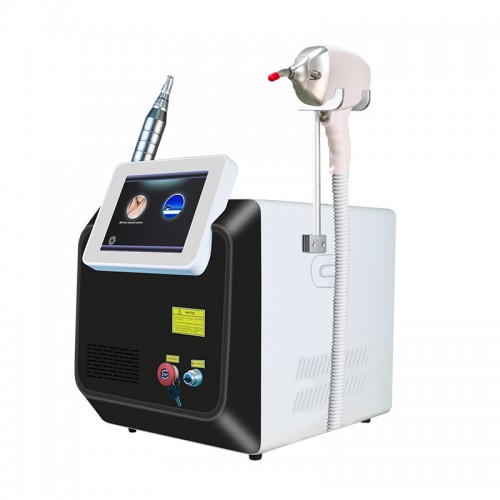 2in1 Nd Yag Laser 808nm Hair Removal Machine Pico Second Laser Tattoo Removal Machine