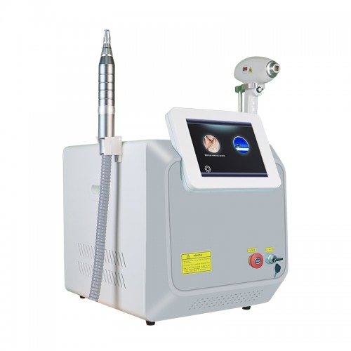 2in1 Nd Yag Laser 808nm Hair Removal Machine Pico Second Laser Tattoo Removal Machine