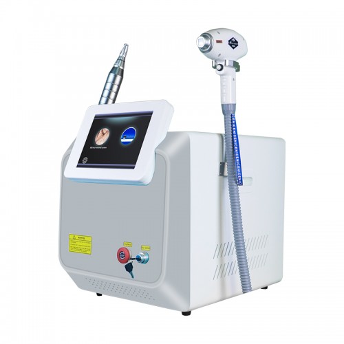 2in1 Nd Yag Laser 808nm Hair Removal Machine Pico Second Laser Tattoo Removal Machine