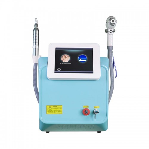 Triple Waves 800W-1600W ICE Titanium 808 Diode Laser Hair Removal 2 IN 1 Pico Nd Yag Laser Tattoo Removal Depilation Machine