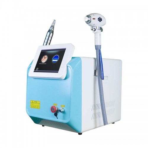 Triple Waves 800W-1600W ICE Titanium 808 Diode Laser Hair Removal 2 IN 1 Pico Nd Yag Laser Tattoo Removal Depilation Machine