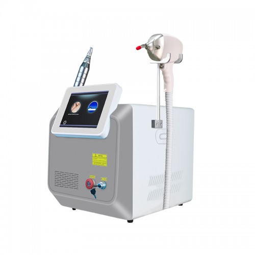 2 in 1 hair removal machine for face and body diode and picosecond laser qswitch nd yag pico tattoo removal 808nm diode laser