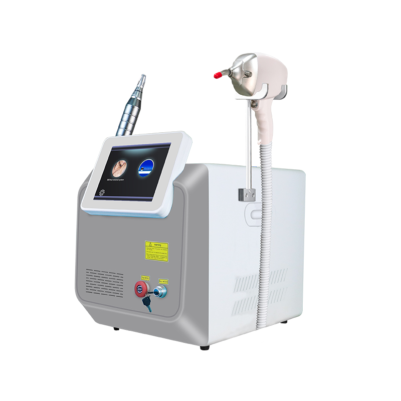 2 in 1 hair removal machine for face and body diode and picosecond laser qswitch nd yag pico tattoo removal 808nm diode laser 