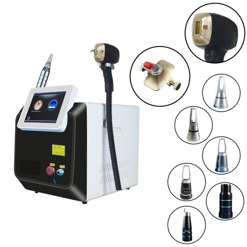 2in1 Nd Yag Laser 808nm Hair Removal Machine Pico Second Laser Tattoo Removal Machine