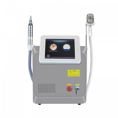 2 in 1 hair removal machine for face and body diode and picosecond laser qswitch nd yag pico tattoo removal 808nm diode laser