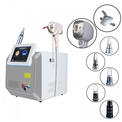 2 in 1 hair removal machine for face and body diode and picosecond laser qswitch nd yag pico tattoo removal 808nm diode laser