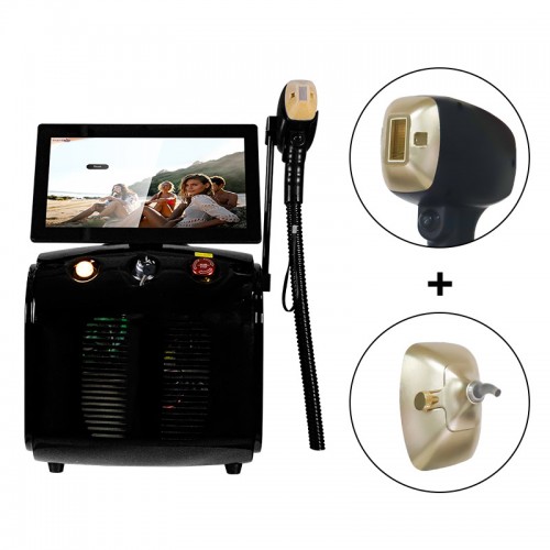 Popular Salon Use Portable Diode Laser Hair Removal  3 Wavelength Titanium 755/1064/808nm Hair Removal Machine