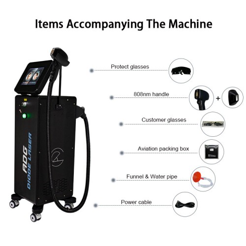 Water Filter 2 In 1 808 Diode Pico Laser Hair Removal Machine For Tattoo Removal Hair Removal For Salon Shop