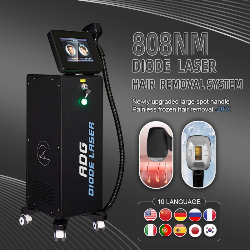 2 Years Warranty 3000w High Power 808nm Fiber Coupled Diode Laser Hair Removal Epilator Hair Removal Machine 