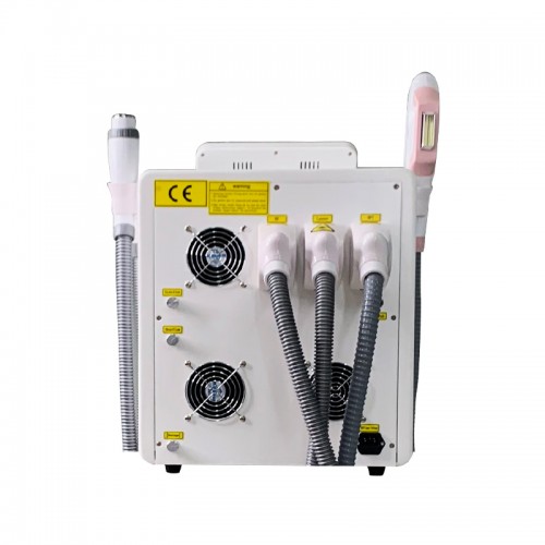 Laser picosecond q switched nd yag opt rf pico laser cleaning 3 in 1 multifunctional beauty machine