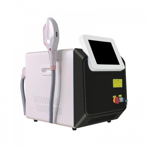 Multi functional 3-in-1 ice titanium laser hair removal OPT ND-YAG diode laser hair removal beauty machine