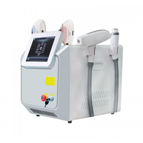 Multifunctional 4-in-1 Elight IPL OPT RF ND Yag Laser Tattoo Hair Removal Beauty Machine Multi functional Hair Removal Product