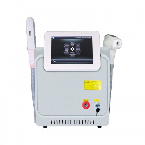 Multifunctional 4-in-1 Elight IPL OPT RF ND Yag Laser Tattoo Hair Removal Beauty Machine Multi functional Hair Removal Product