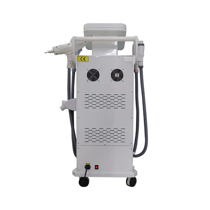 4 in 1 Vertical Professional IPL Machine Laser Magneto OPT Spot Size IPL YAG Laser Hair Removal Machine 