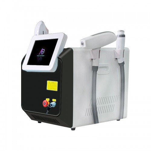 Multi functional 3-in-1 ice titanium laser hair removal OPT ND-YAG diode laser hair removal beauty machine 