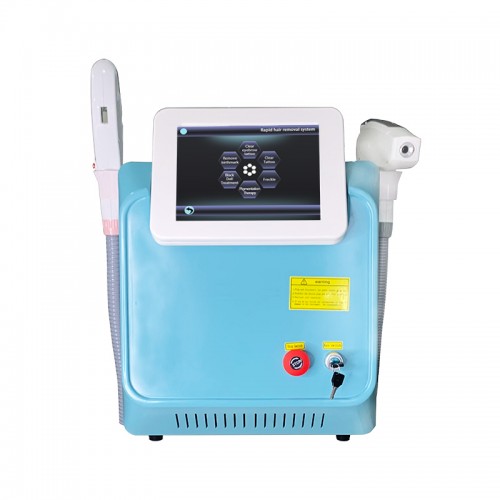 Laser picosecond q switched nd yag opt rf pico laser cleaning 3 in 1 multifunctional beauty machine 