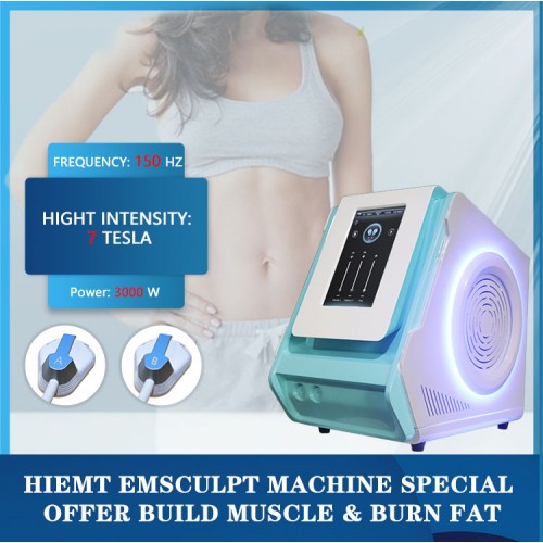  EMS Slimming Machine RF 2 Handles Body EMS NEO With RF Weight loss Skin Tightening Muscle Building