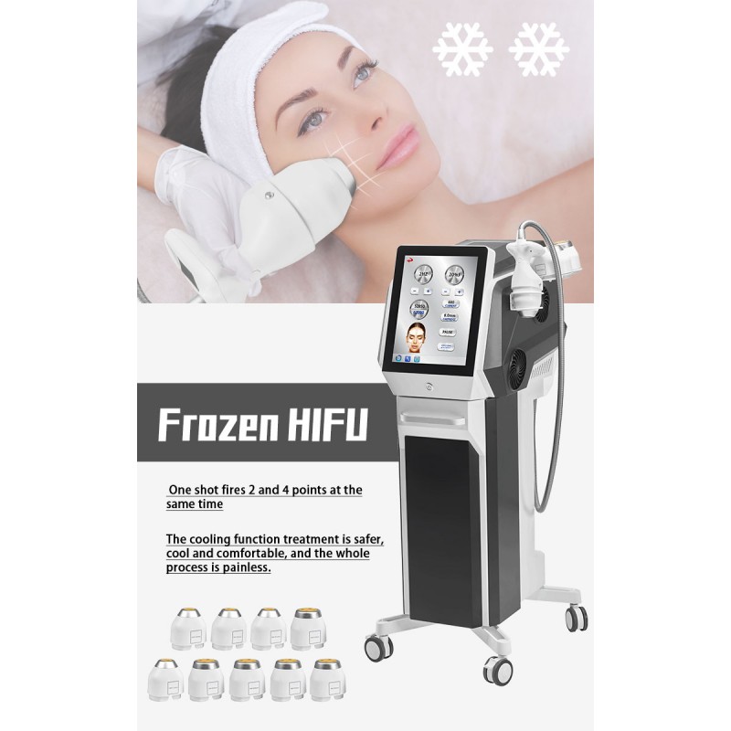 Good Price professional new 5d ice hifu / 2d 3d 4d 6d 7d 8d ice hifu machine price for facelifing and body slimming 