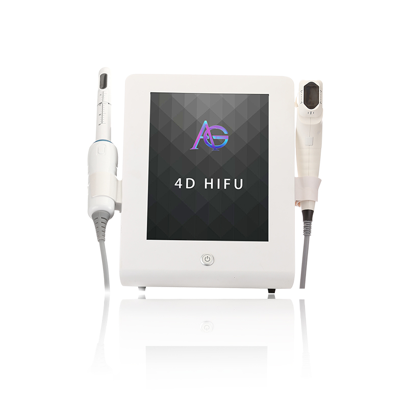 Hot Selling Dual Handles Portable 3D 4D 9D 7D HFU Beauty Machine HIFU Vaginal Tightening Machine 