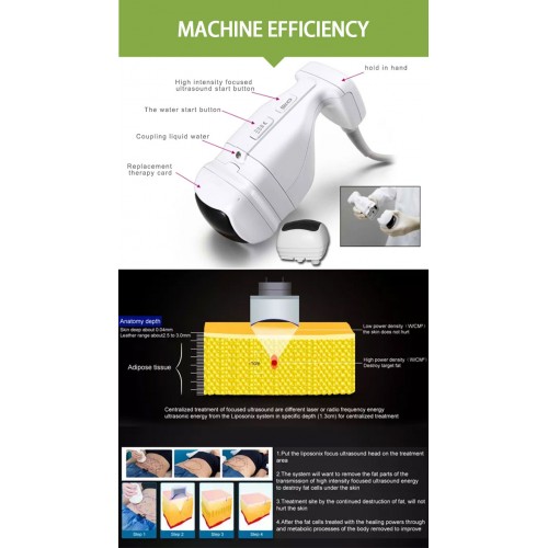 High Intensity Focused Ultrasound Body Slimming Lipo Fat Hifu Beauty Machine