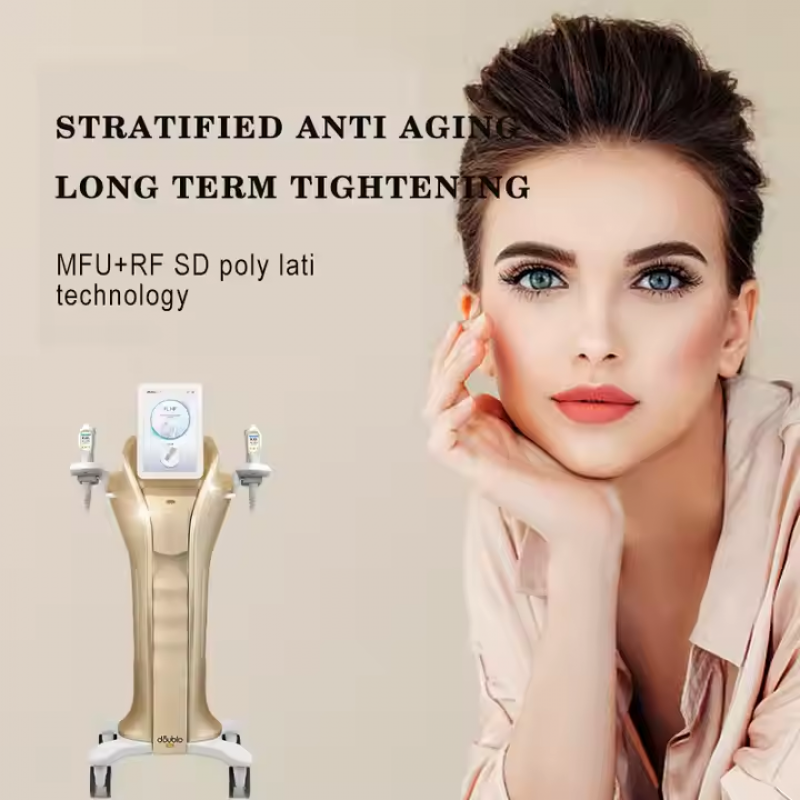 Double Doctor Facial Anti Aging Instrument For Facial Enhancement Firming and Fading Fine Lines 