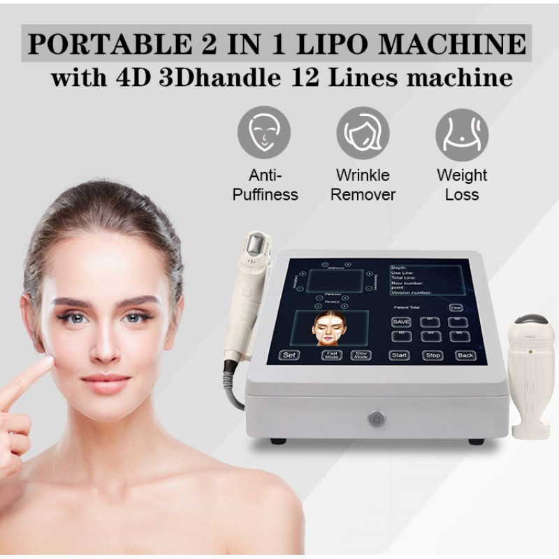 Hot Beauty Machine Liposonic Hifu 4d 7d 9d Skin Tightening Hifu Machine Hifu Cartridge Face Wrinkle Remover 