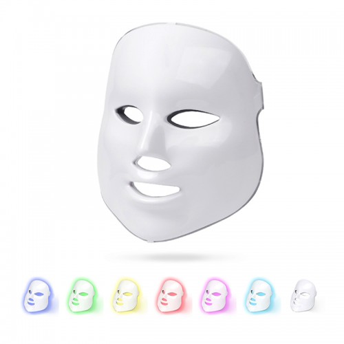 Factory Wholesale Home Use 7 Color Led Photon Light Therapy Machines Facial Beauty Mask for Facial Skin Care