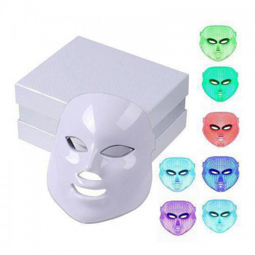 Factory Wholesale Home Use 7 Color Led Photon Light Therapy Machines Facial Beauty Mask for Facial Skin Care