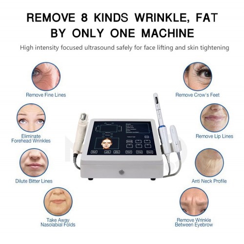 Portable 3 In 1 Hifu V-max Vaginal Machine For Face And Body Skin Tightening