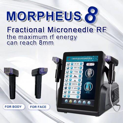 Ce approved morpheus 8 fractional rf micro needling skin tightening inmode morpheus 8 for face and body 