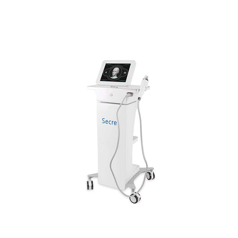    New Acne Treatment 12 24 40 64 Pin Nano Tip Cold Hammer Rf Microneedling Facial Skin Tightening Machine 